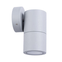 Thumbnail for Fixed MR16 Exterior Surface Mounted Wall Pillar Spot Light in Matt Grey