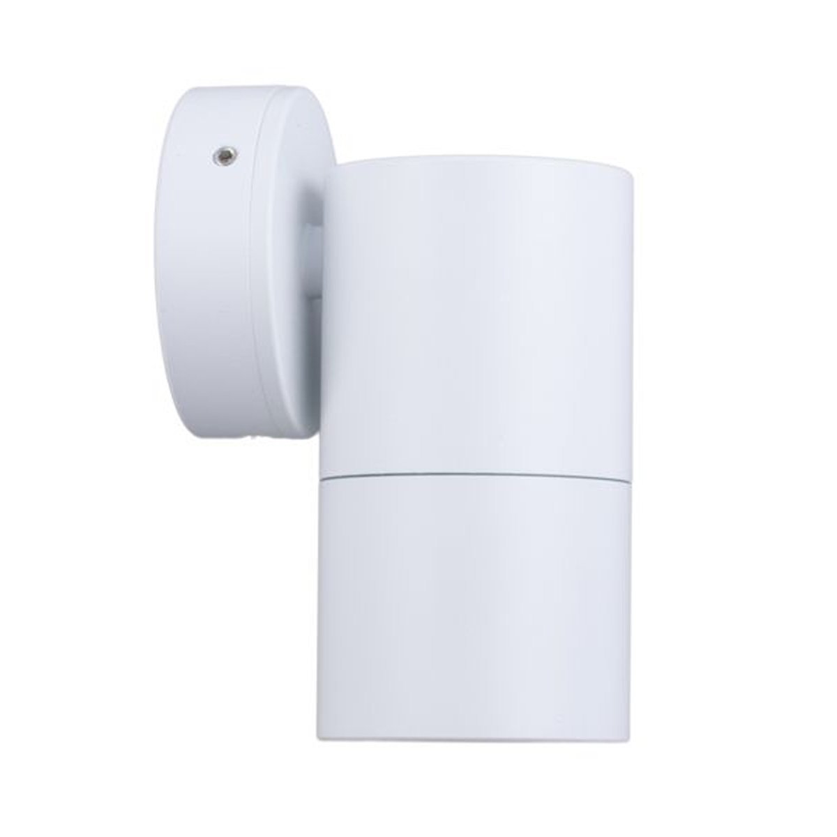 Fixed MR16 Exterior Surface Mounted Wall Pillar Spot Light in White