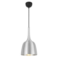 Thumbnail for Polk 200mm 1 Light Pendant in Brushed Aluminium