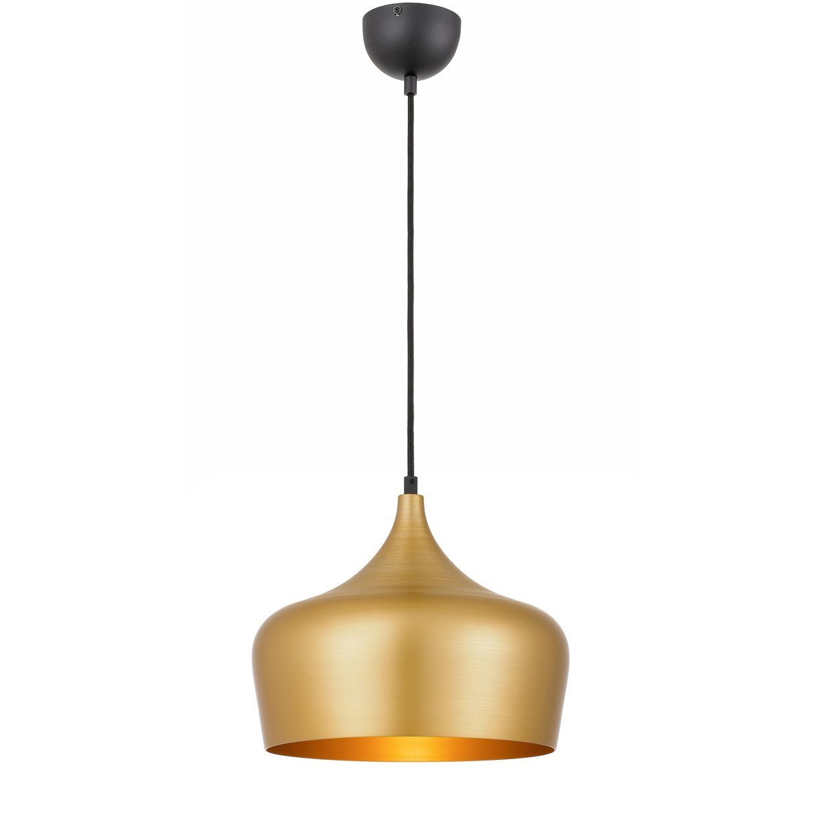 Polk 300mm 1 Light Pendant in Brushed Gold