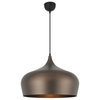 Thumbnail for Polk 460mm 1 Light Pendant in Brushed Bronze