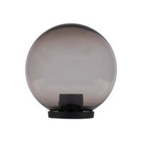 Thumbnail for polysphere 250mm sphere 240v polycarbonate garden light black e27