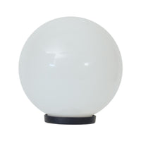 Thumbnail for polysphere 300mm sphere 240v polycarbonate garden light black e27