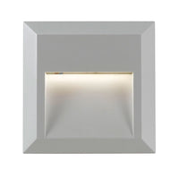 Thumbnail for Prima IP65 1 Watt Square Exterior Light in Silver