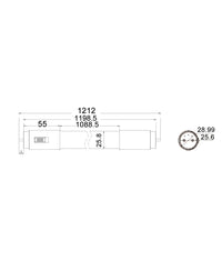 Thumbnail for T8 LED Tri-CCT Tubes (2FT, 4FT & 5FT)