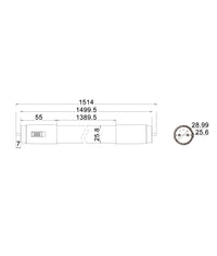 Thumbnail for T8 LED Tri-CCT Tubes (2FT, 4FT & 5FT)