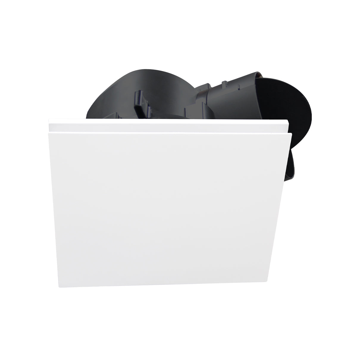 AIRBUS DC 200 - Energy saving DC Exhaust Fan -White, square, low sheen fascia, Speed Control,24/7, standard or run on timer modes