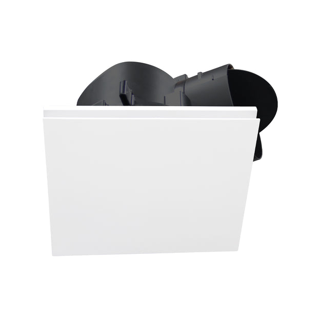 AIRBUS DC 200 - Energy saving DC Exhaust Fan -White, square, low sheen fascia, Speed Control,24/7, standard or run on timer modes