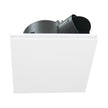 AIRBUS DC 250 - Energy saving DC Exhaust Fan - White, square, low sheen fascia, Speed Control, 24/7, standard or run on timer modes