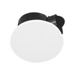 AIRBUS 250 - Premium Quality AC Side Ducted Exhaust Fan with a White, Round, Low Sheen, Rotational Fascia