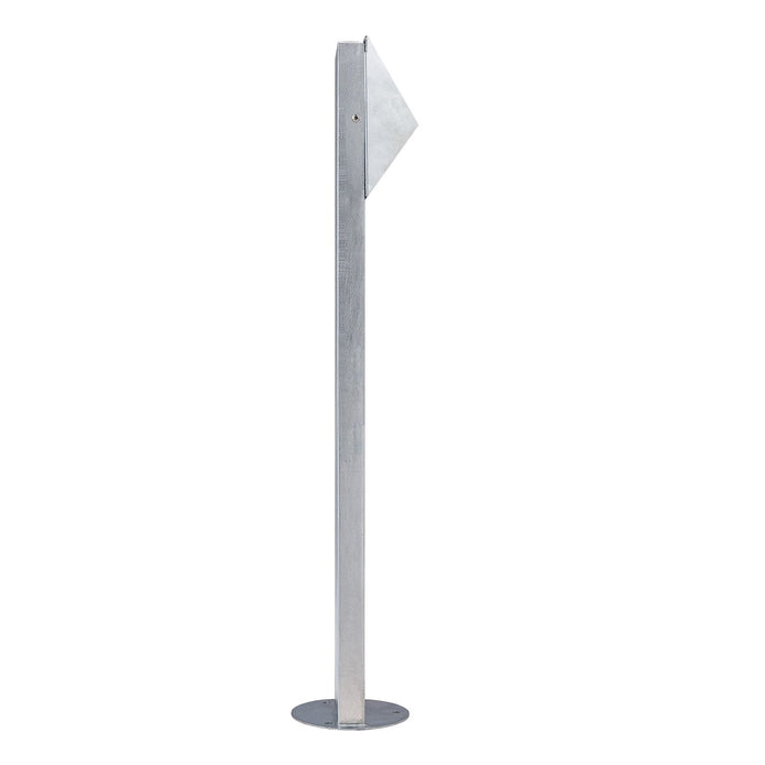Pontio Architectural Garden Light Galvanised Steel