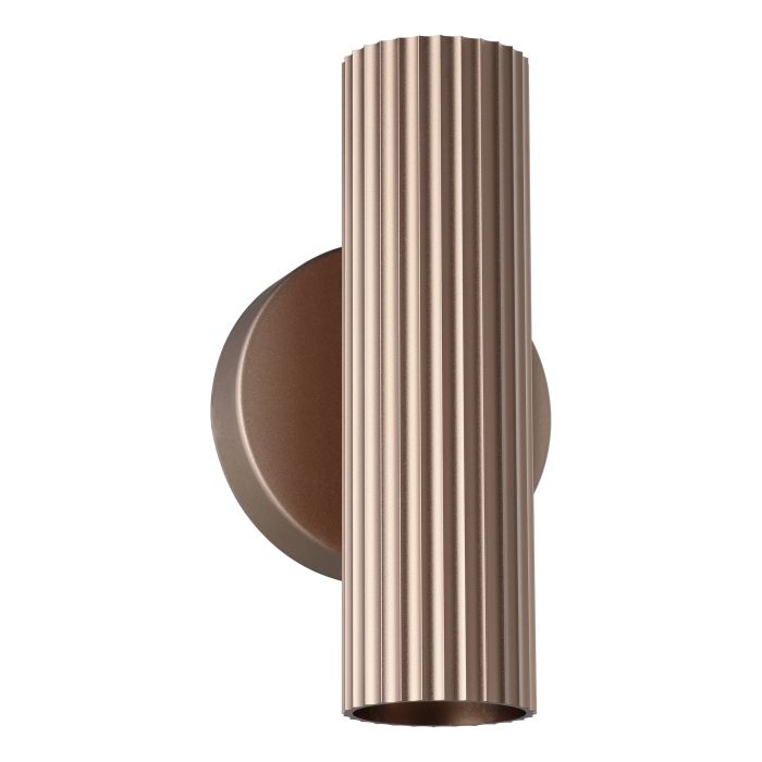 Portillo Bronze Matt 2x5W CCT GU10 LED Up/Down Wall Light