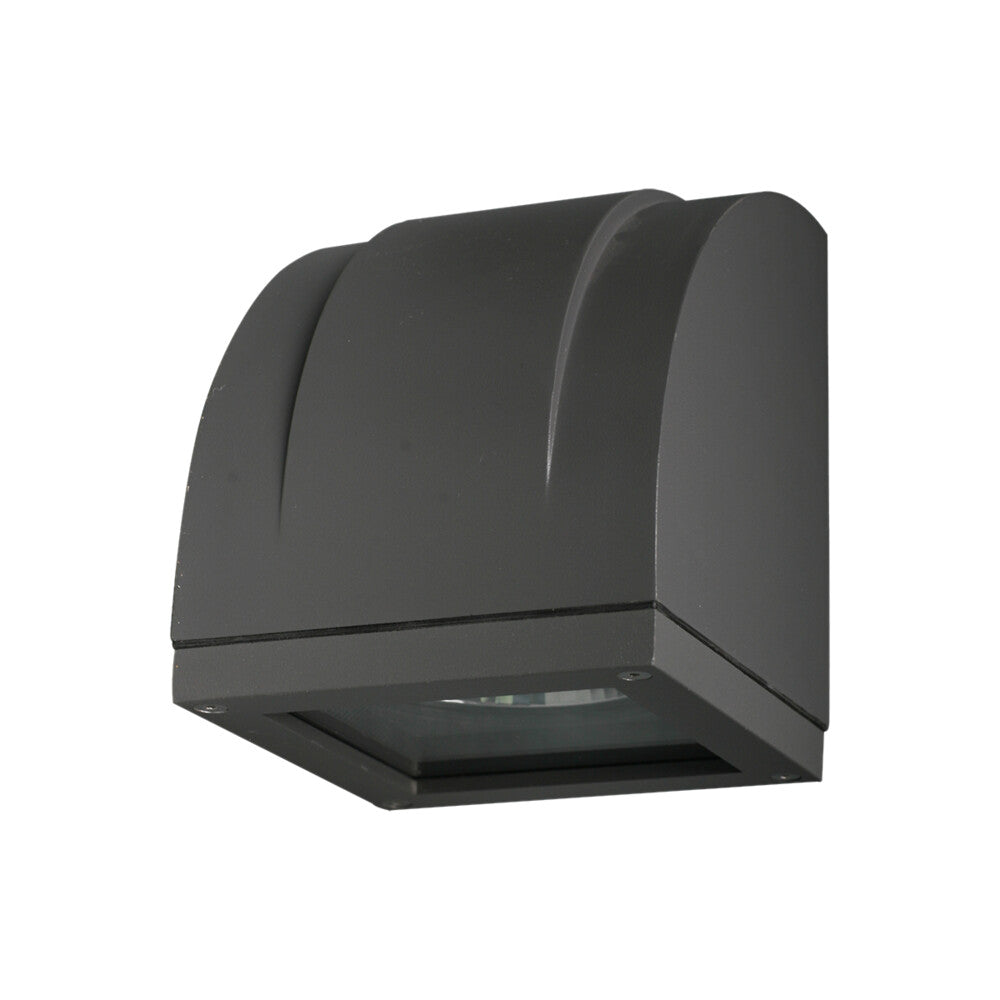 Quarter LED Wall Light 16W IP65 4K Black