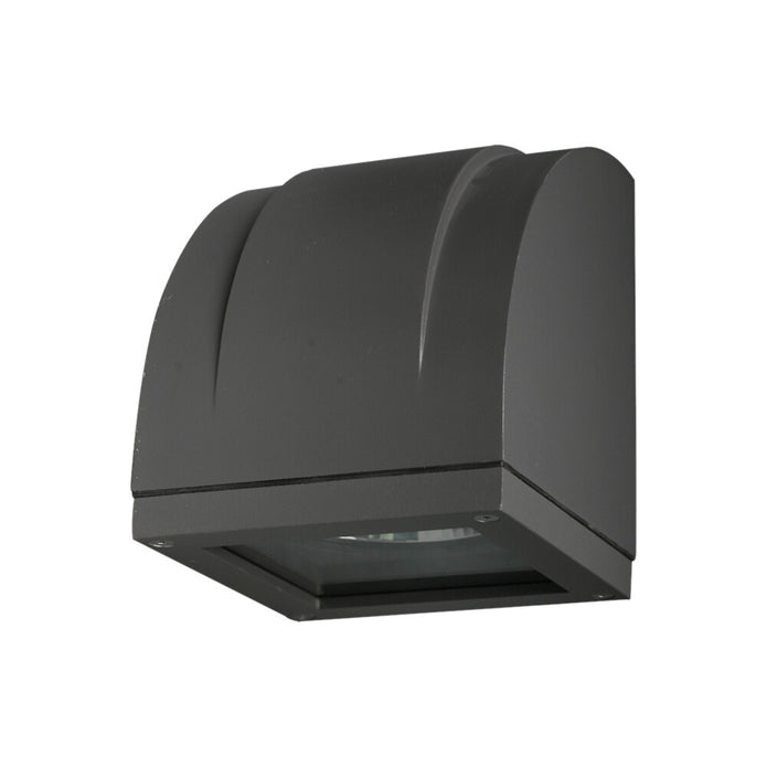 Quarter LED Wall Light 16W IP65 3K Black