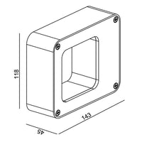 Thumbnail for Quad Mini LED Integrated Exterior Light