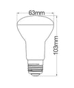 R63 & R80 LED Globes
