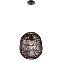 Thumbnail for Rana 30 Natural, Brown or Black Rattan Pendant