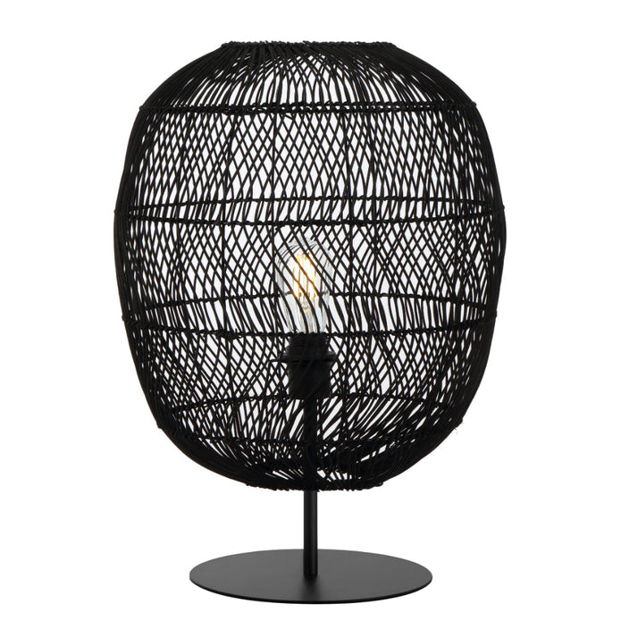 Rana 40 Natural, Brown or Black Rattan Table Lamp