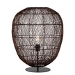 Rana 50 Natural, Brown or Black Rattan Table Lamp