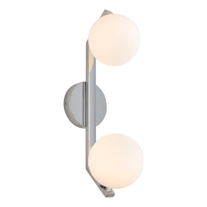 Rayna 2 Light Wall Light Chrome