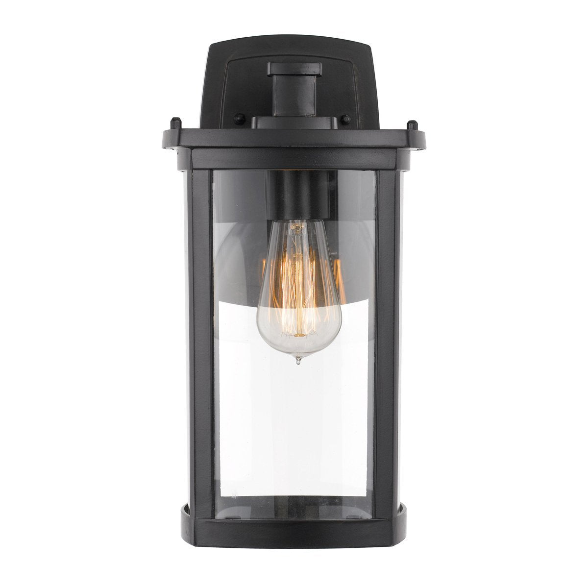 Reese Large IP44 Exterior Wall Light in Black