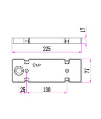 Thumbnail for REPISATRI: Exterior LED Tri-CCT Curved Wedge Surface Mounted Wall Lights IP65