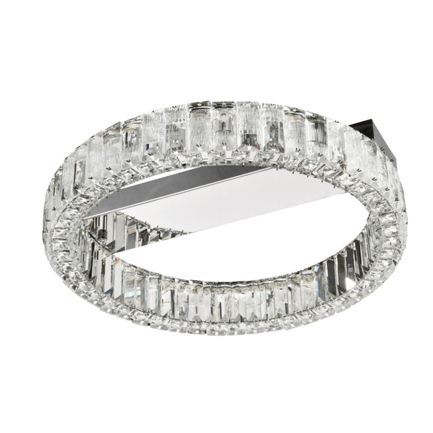 Rias Gold or Chrome 40W CCT 50cm Close to Ceiling with Remote