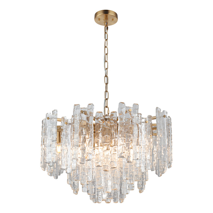 Riviera 10 Light Pendant Gold