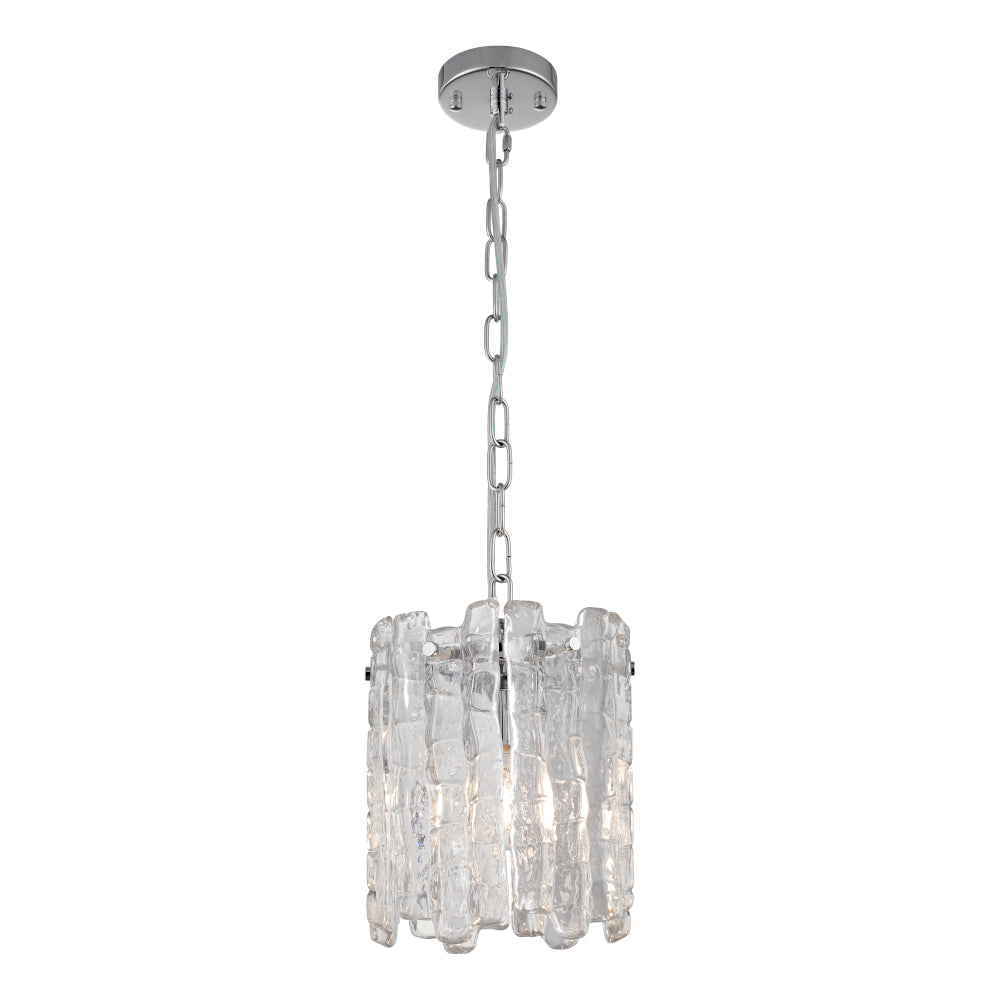 Riviera 1 Light Pendant Chrome