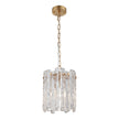 Riviera 1 Light Pendant Gold
