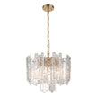 Riviera 5 Light Pendant Gold