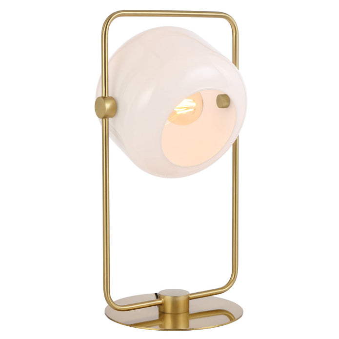 Rocha Black/Smoke, Black/Opal or Gold/Opal Table Lamp