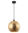 ROCHE: Interior Wine Glass Shape Matte Gold / Chrome Glass Pendant Lights