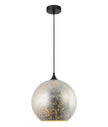 ROCHE: Interior Wine Glass Shape Matte Gold / Chrome Glass Pendant Lights