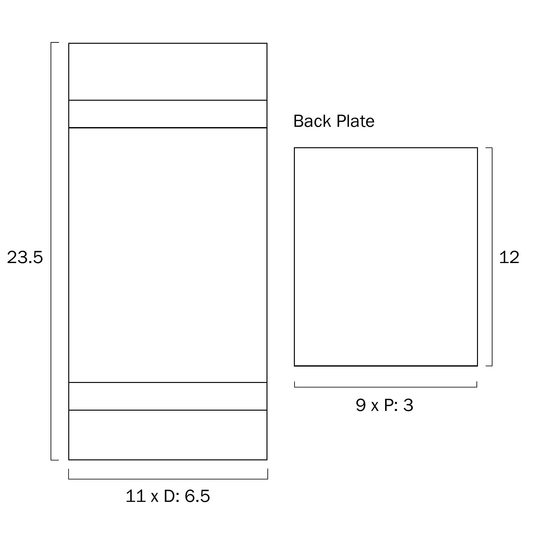Roland Ex2 Black GU10 2 Light Wall Light