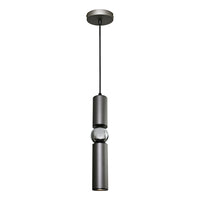 Thumbnail for Rolo 1 Light Pendant Charcoal/Chrome