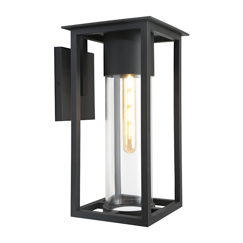 Ryde 1 Light Exterior Wall Light Black