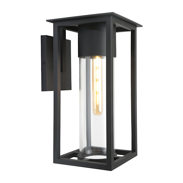 Ryde 1 Light Exterior Wall Light Black