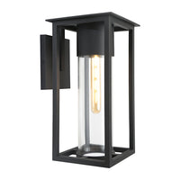 Thumbnail for Ryde 1 Light Exterior Wall Light Black