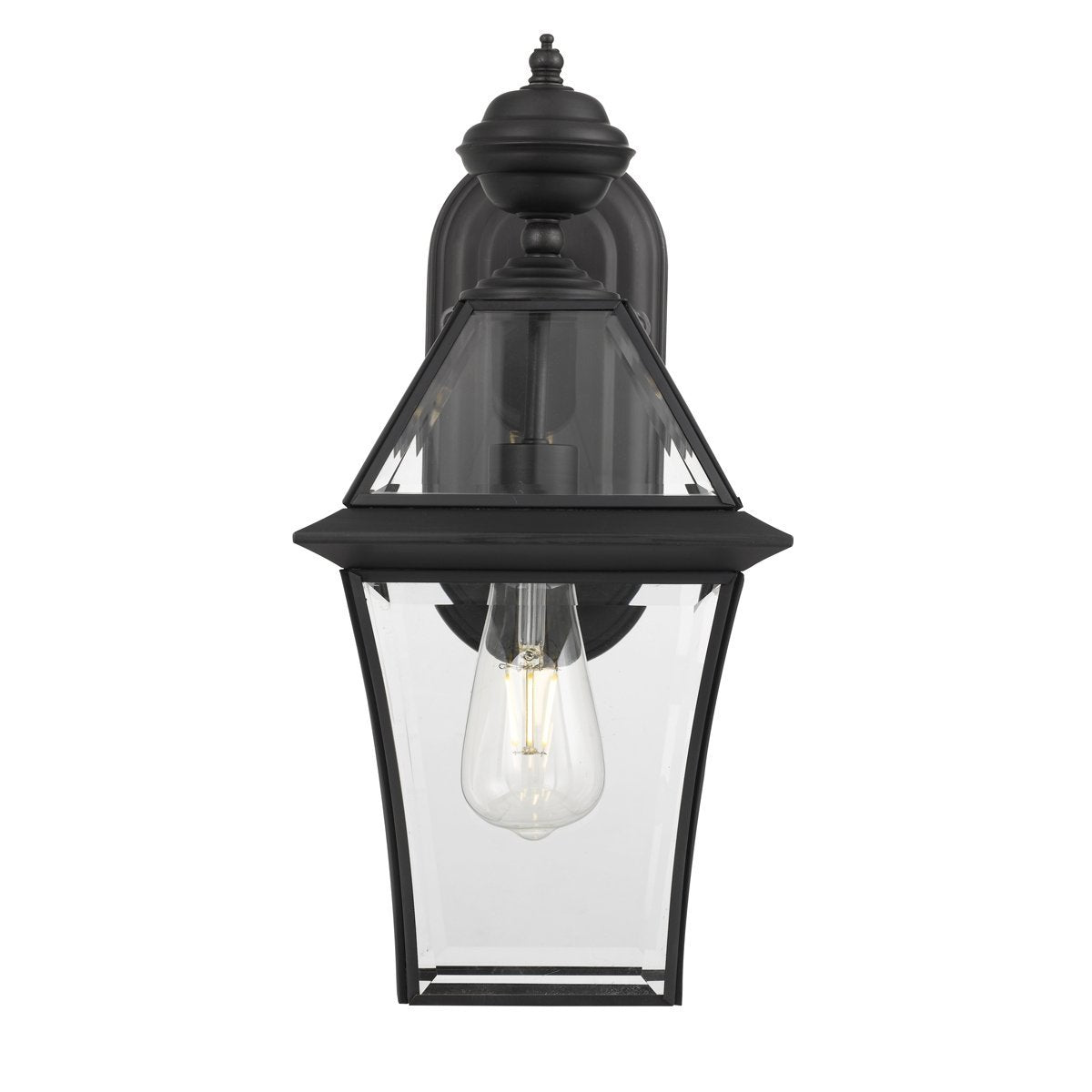 Rye Small IP44 Exterior Wall Light in Black