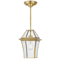 Thumbnail for Rye 200mm IP44 E27 Brass Exterior Pendant Light