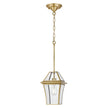 RYE 20 SOLID BRASS PENDANT