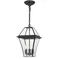 Thumbnail for Rye 270mm IP44 E27 Black Exterior Pendant Light