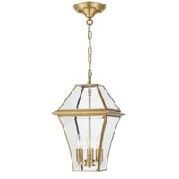 Thumbnail for Rye 275mm IP44 E27 Brass Exterior Pendant Light