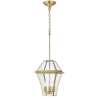 Thumbnail for Rye 275mm IP44 E27 Brass Exterior Pendant Light