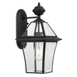 Rye 20 Brass or Black IP43 Exterior Wall Light