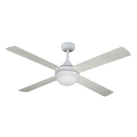 Thumbnail for Revolve 48'' Ceiling Fan White 2xE27 Light - REV48WL