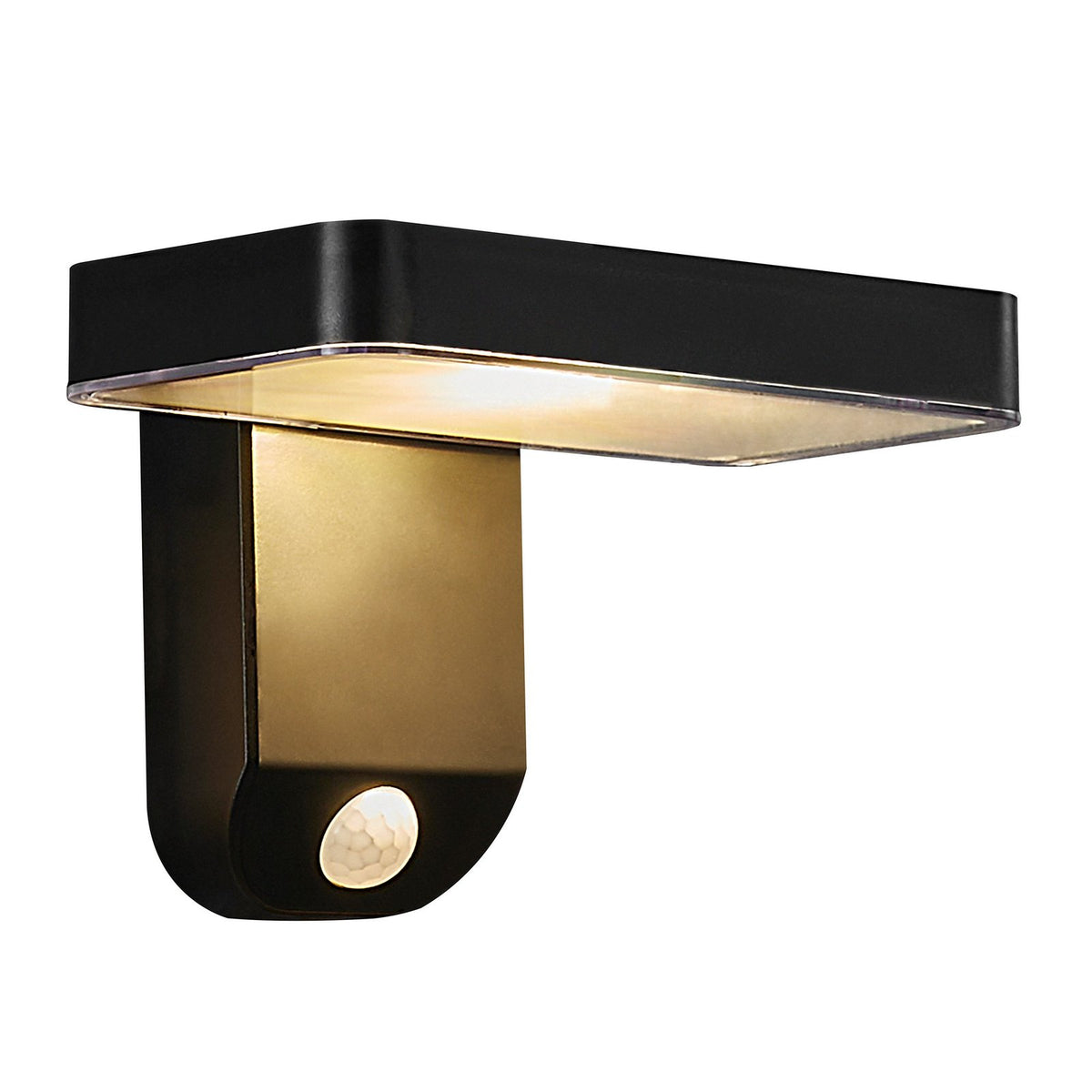 Rica Square Wall Light Black