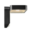Rica Square Wall Light Black