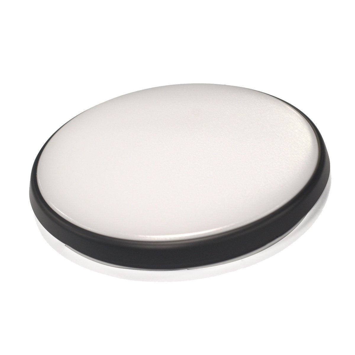 Round 28W LED Ceiling Light - Black Frame in Warm White - LEDOYS28WRNDBLWW